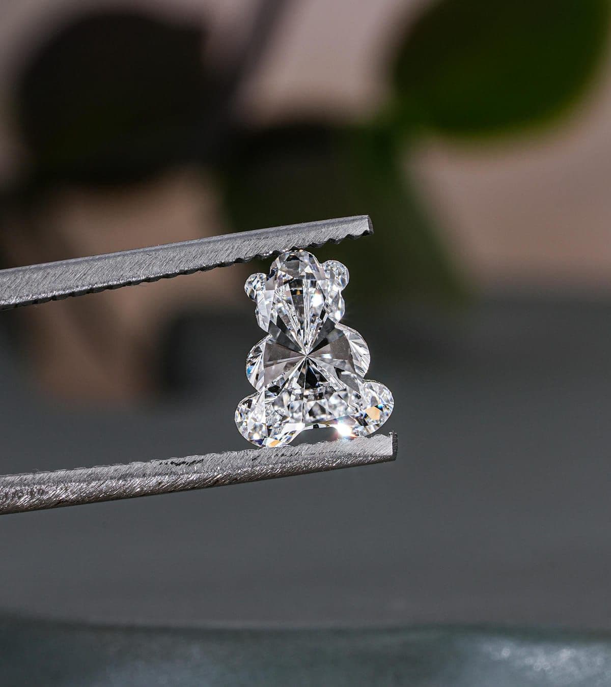 Bear-shaped diamond