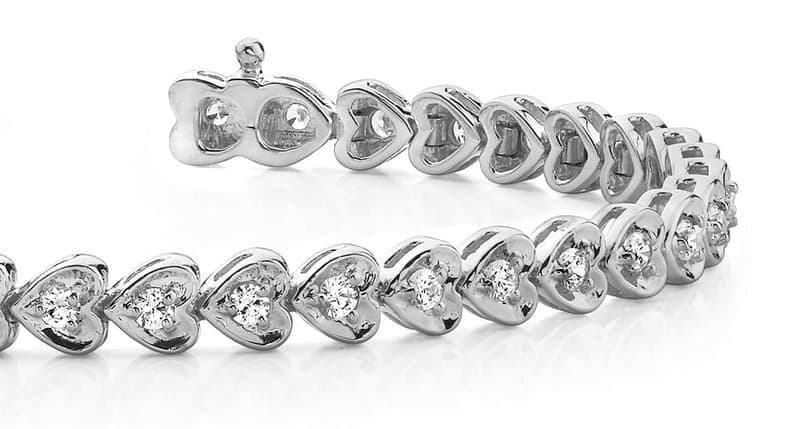 Hearts and Diamonds Bracelet
