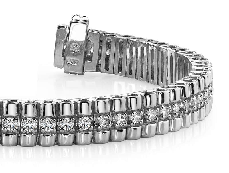 Continuous Strand Diamond Bracelet