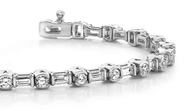 Best of Bezel Diamond Bracelet