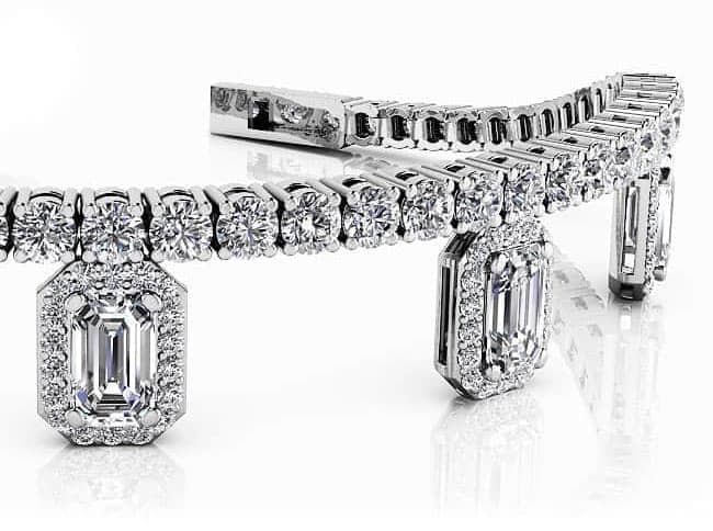Alluring Nights Diamond Charm Bracelet