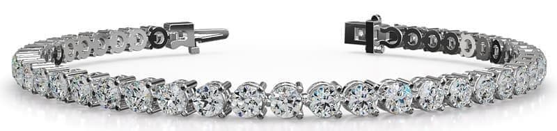 Original Three Prong Diamond Bracelet