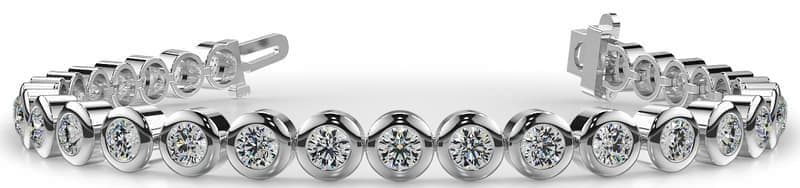 Original Bezel Set Diamond Bracelet
