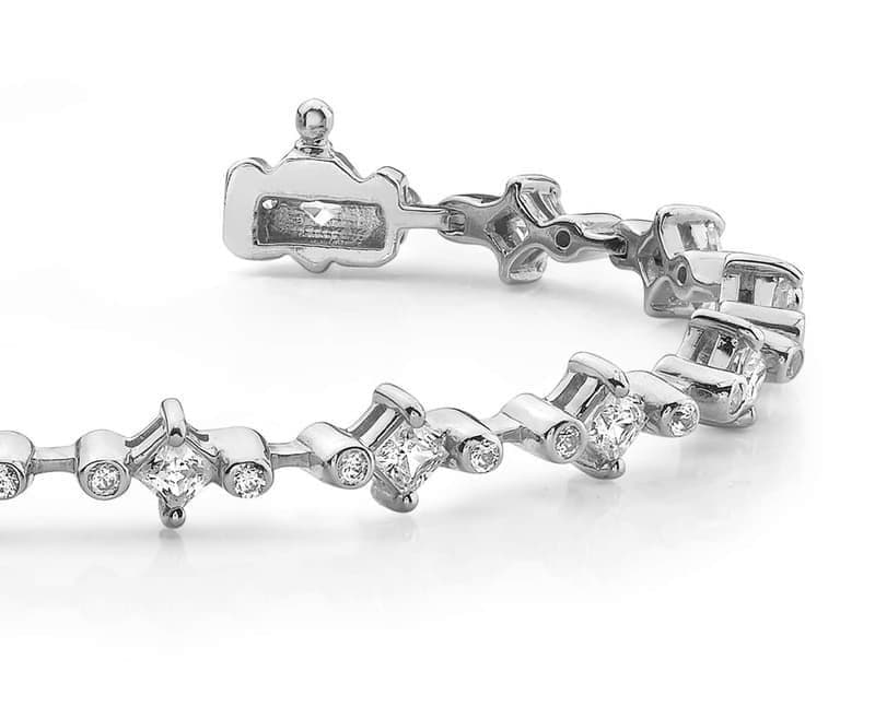 Delicate Diamond Tennis Bracelet