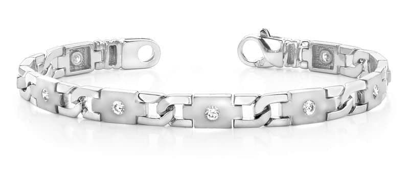 Diamond Plus Metal Bracelet