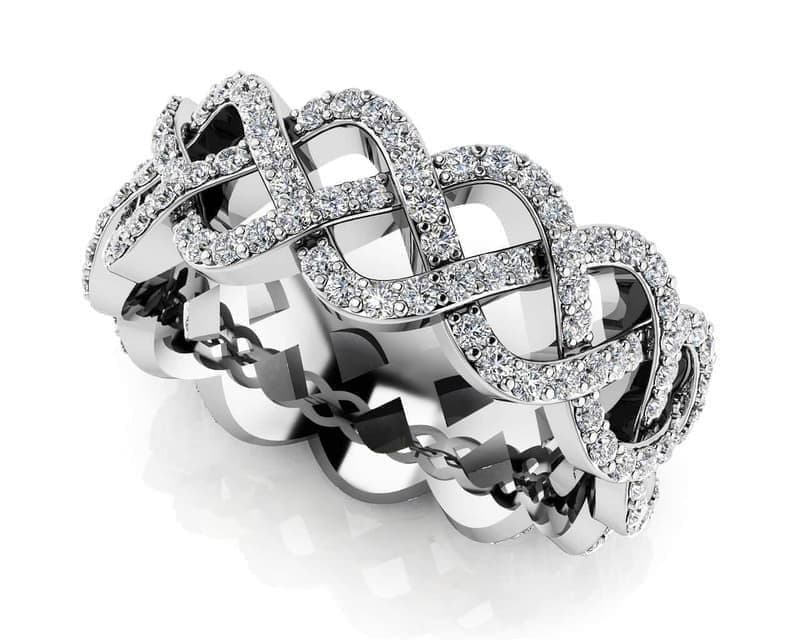 SOPHISTICATED WOVEN ETERNITY