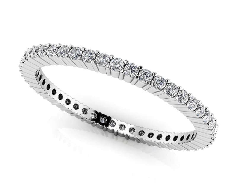 SINGLE ROW DIAMOND ETERNITY RING