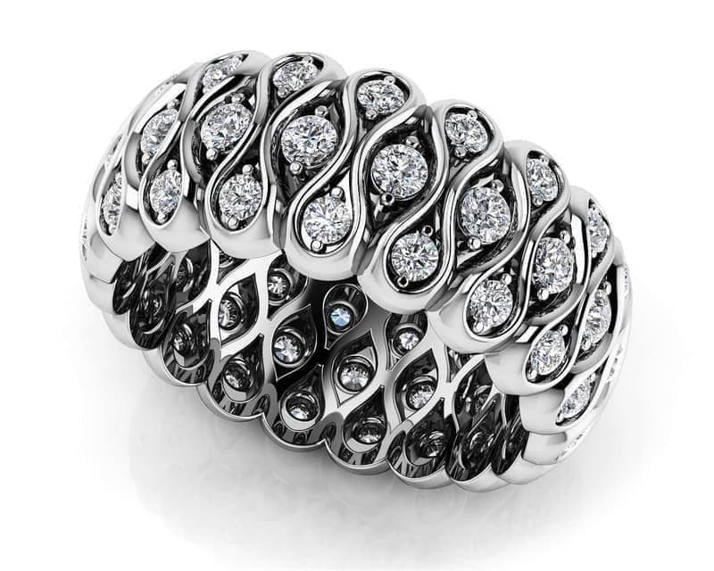 CRADLE ETERNITY RING