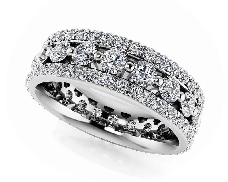 Moonlight Gala Eternity Ring