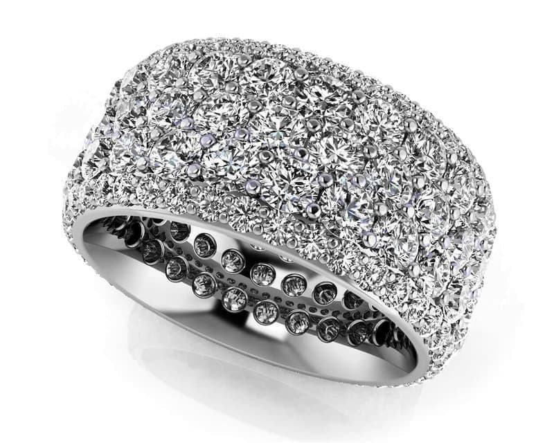 Piece de Resistance Diamond Eternity Ring
