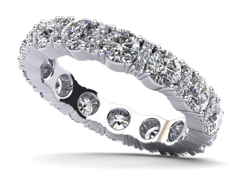 Exquisite Expression Eternity Ring