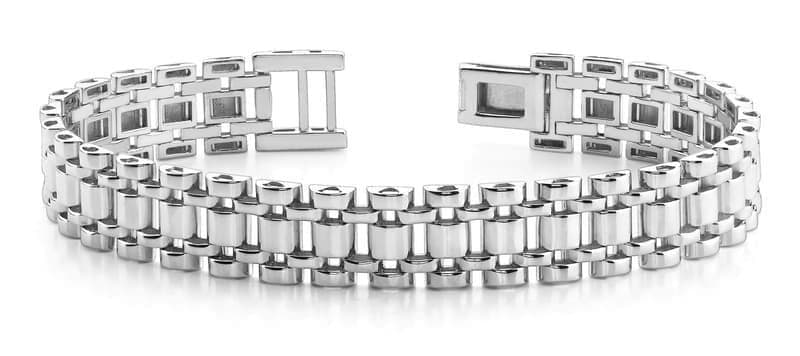 Men's Grand Column Link Bracelet
