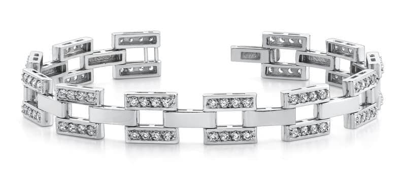 Elegant Checkboard Bracelet