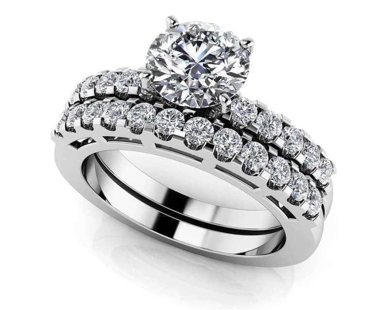 One and Only Diamond Bridal Set