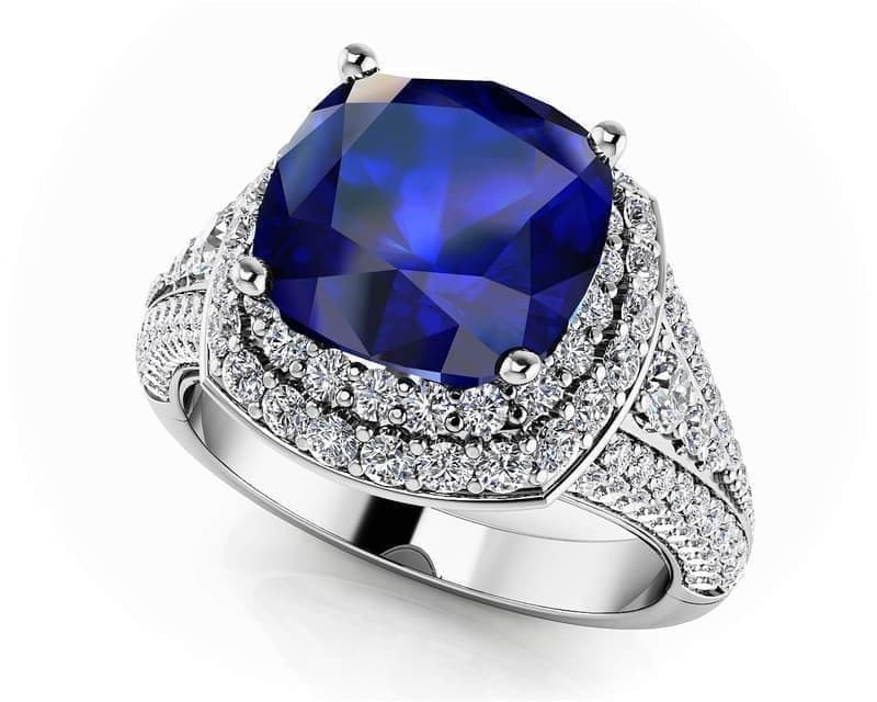 Lasting Legacy Gemstone Cushion Cut Ring
