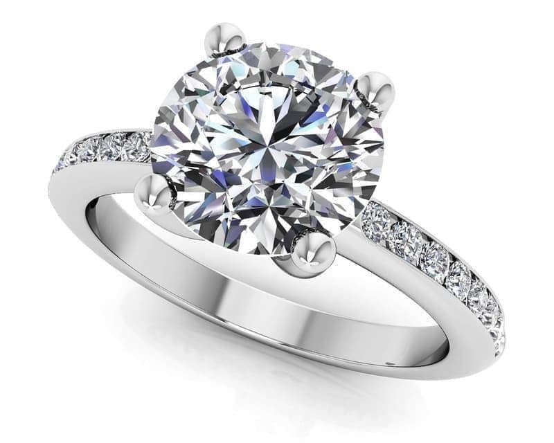A Dream Come True Engagement Diamond Ring
