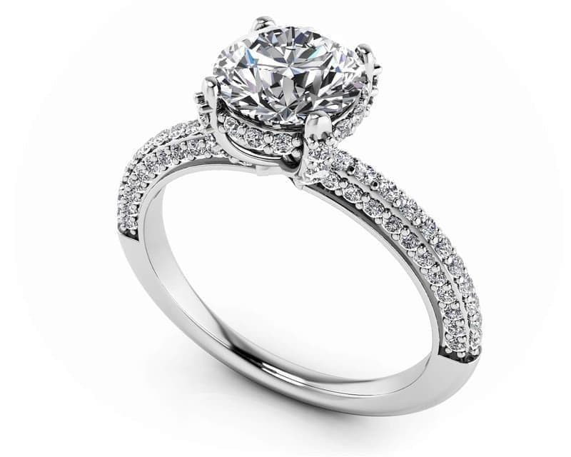 Royal Delight Diamond Engagement Ring