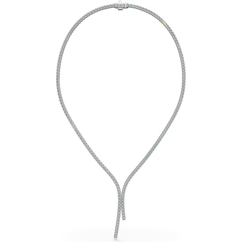 Lasso Diamond Tennis Necklace