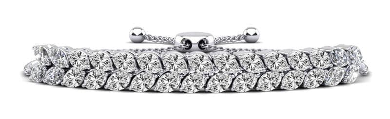 Marquise Dreams Adjustable Diamond Bracelet