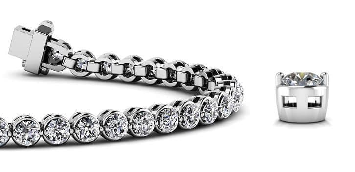 Dream Drops 2 Prong Diamond Tennis Bracelet