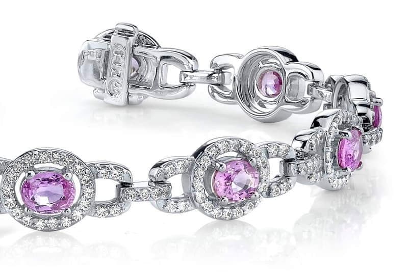 Designer Gemstone Diamond Bracelet