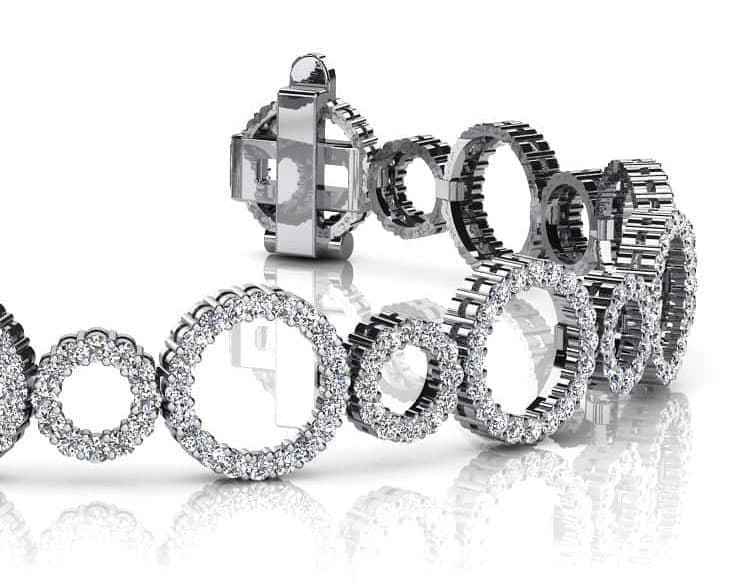 Grand Circle Diamond Bracelet