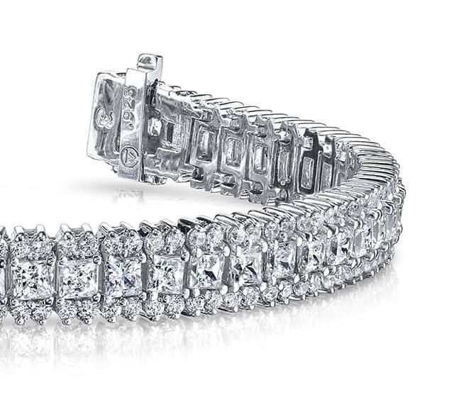 Grand Entrance Round and Princess Set Bracelet