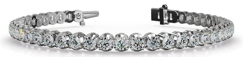 Back to Basics Four Prong Diamond Bracelet