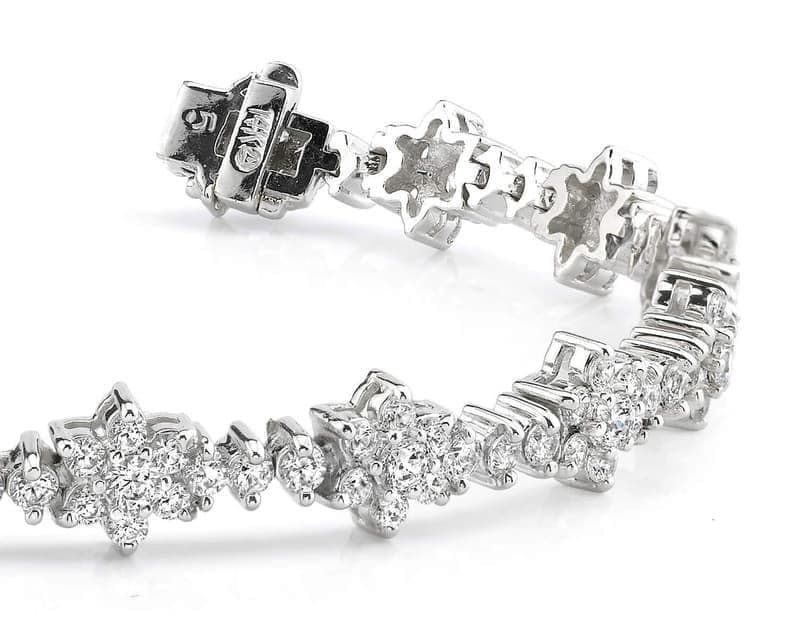 Star Clusters Diamond Bracelet