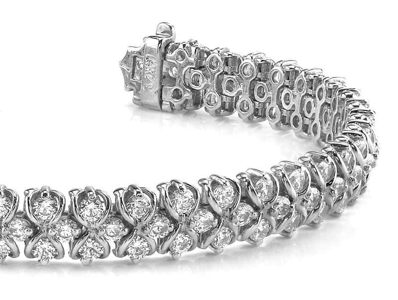 Grand Wrap Diamond Tennis Bracelet