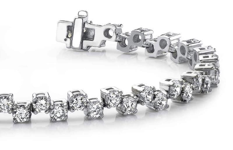 Stacked Diamond Bracelet