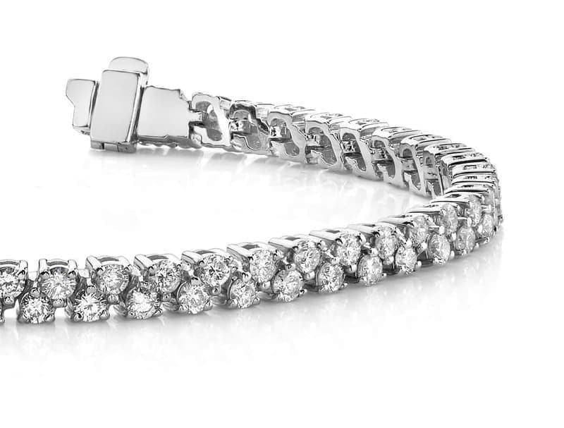 Two Row Checkerboard Bracelet