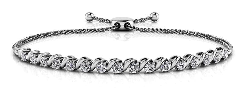Embrace Adjustable Diamond Bracelet
