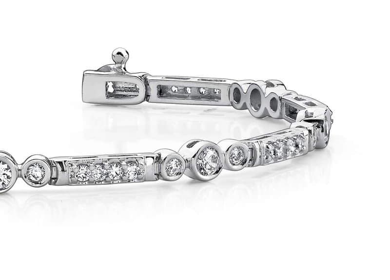 Timeless Circle Diamond Bracelet