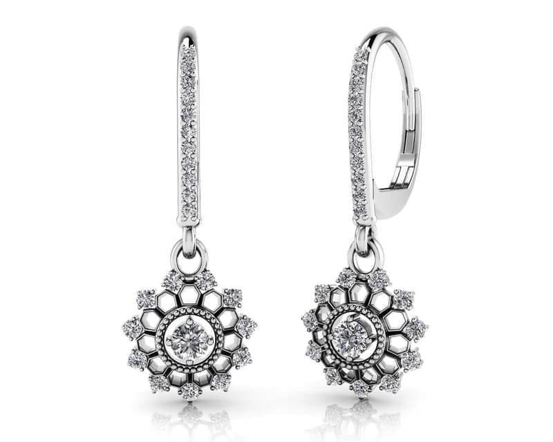 Starclusters Diamond Earrings