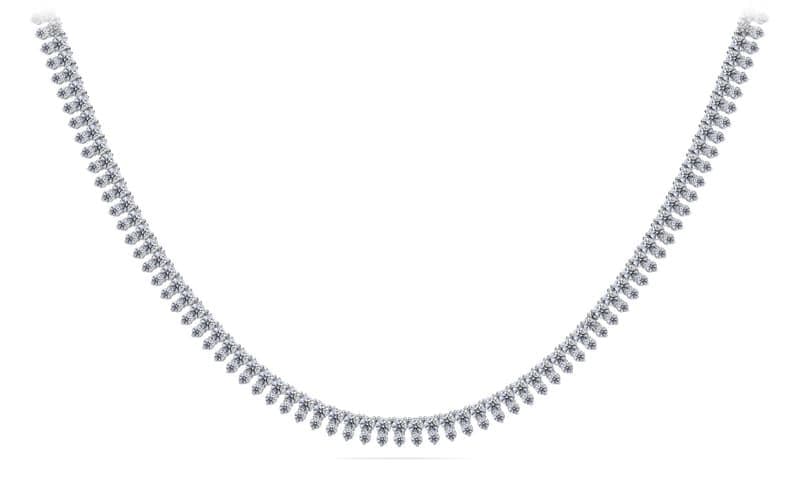 Brilliant Arrangement Diamond Necklace