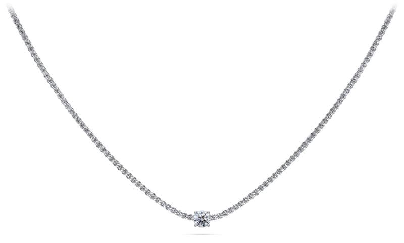 Timeless Dreams Brilliance Round Diamond Necklace