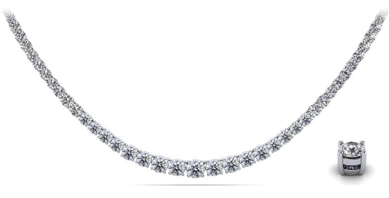 Timeless Dreams Tennis Necklace