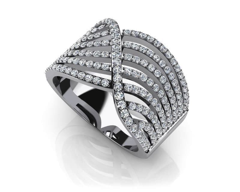 Show Stopping Diamond Fashion Ring