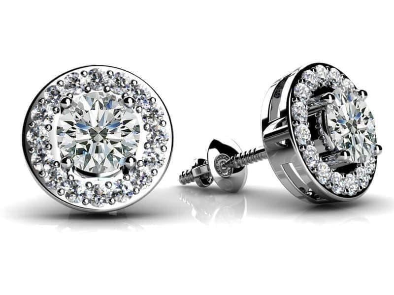 Circular Shape Diamond Studs